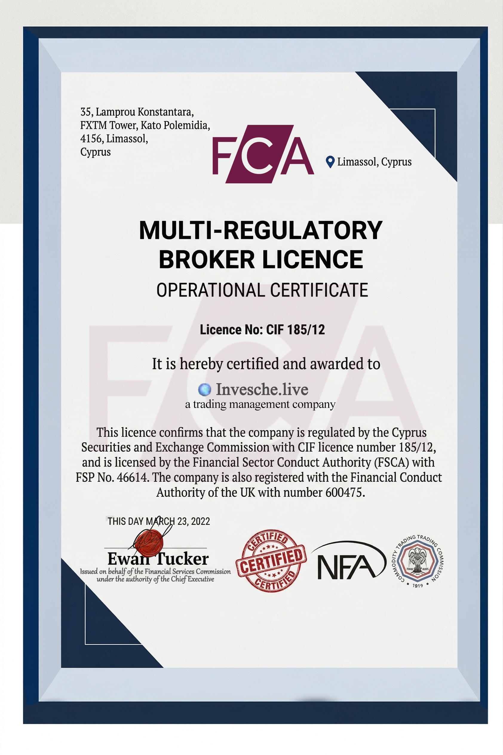 broker license